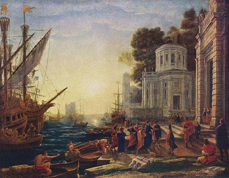 Landung der Kleopatra in Tarsos, Claude Lorrain